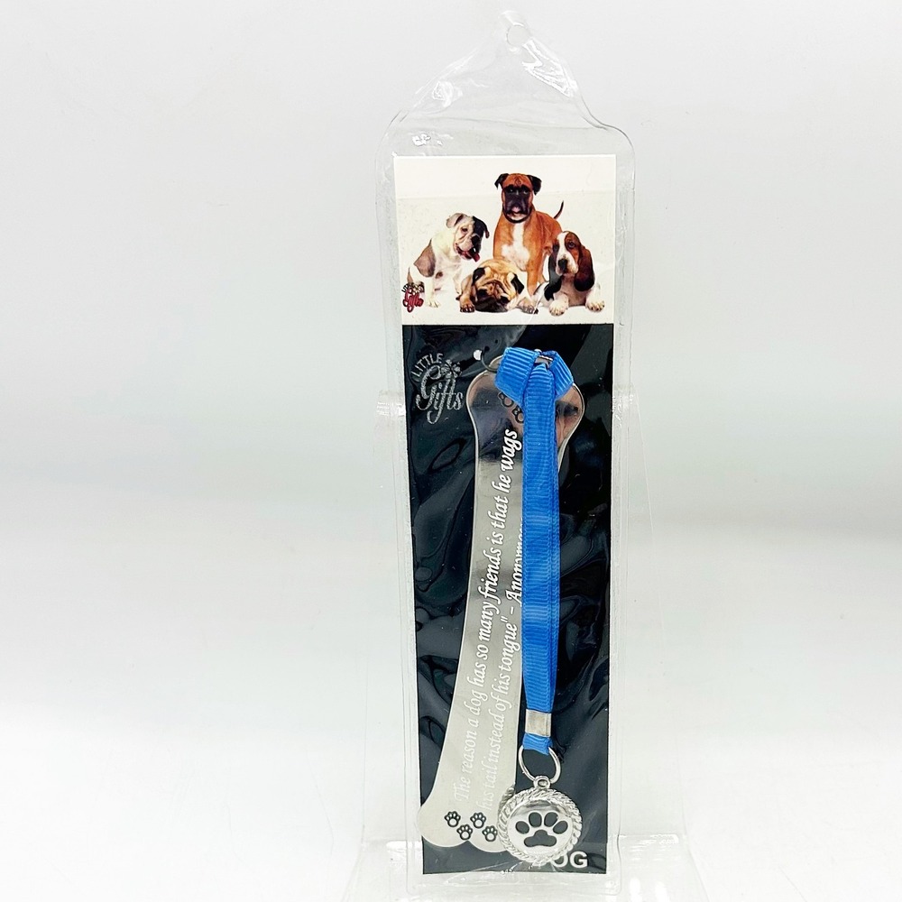 Dog Quote Engraved Bookmark